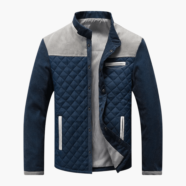 Laurenz | Luxuriöse Karierte Herrenjacke
