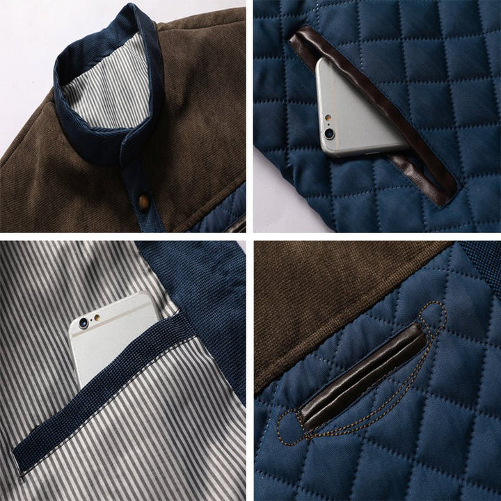 Laurenz | Luxuriöse Karierte Herrenjacke