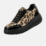 Suzanne | Leoparden-Plateausneaker