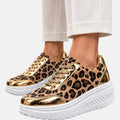 Suzanne | Leoparden-Plateausneaker