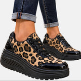 Suzanne | Leoparden-Plateausneaker