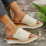 Talia | Moderne Komfort-Keilsandalen