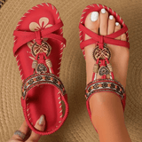 Simone | Komfort Sandalen Stil Ibiza
