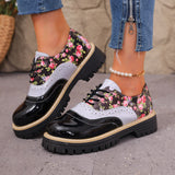 Bianca | Blumige Schuhe mit Fußbett