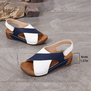 Celia | Sandalen im Farbblock-Design