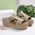 Gigi | Keilsandalen mit Reißverschluss
