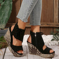 Marnie | Plateausandalen mit Schnürung