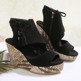 Marnie | Plateausandalen mit Schnürung