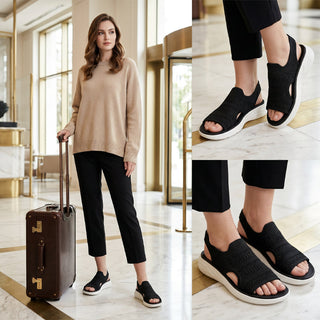 Anne | Damen Sandalen mit luftiger Plattform