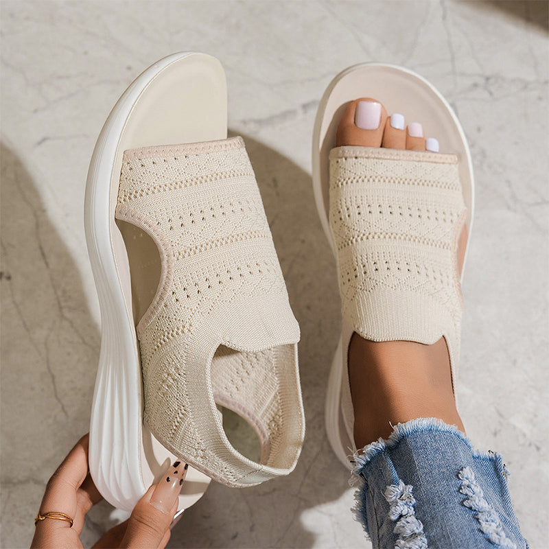 Anne | Damen Sandalen mit luftiger Plattform