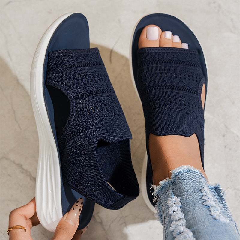 Anne | Damen Sandalen mit luftiger Plattform