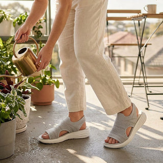 Anne | Damen Sandalen mit luftiger Plattform
