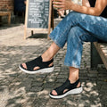 Anne | Damen Sandalen mit luftiger Plattform
