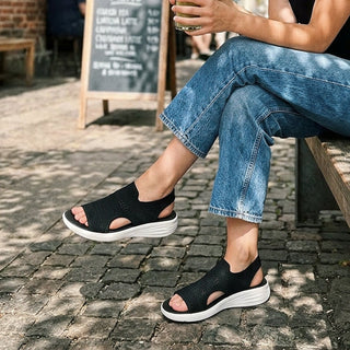 Anne | Damen Sandalen mit luftiger Plattform