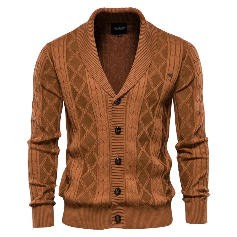 Olivier | Herren Cardigan mit Knöpfen