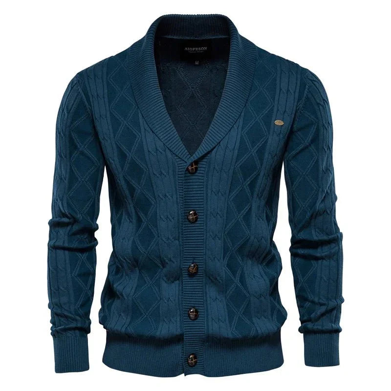 Olivier | Herren Cardigan mit Knöpfen
