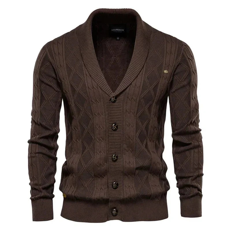 Olivier | Herren Cardigan mit Knöpfen