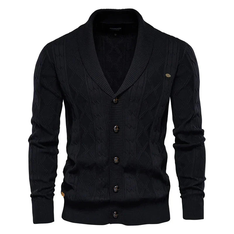 Olivier | Herren Cardigan mit Knöpfen