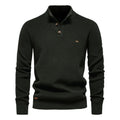Michiel | Herren Pullover mit Knopfdessin