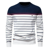 Sebastian | Herrenpullover mit Streifendesign