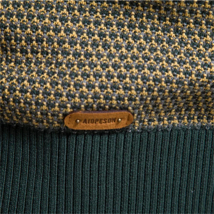 Julius | Herrenpullover mit Rautenmuster