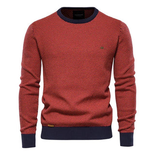 Julius | Herrenpullover mit Rautenmuster